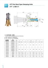 CAT40 OTT COLLET ACROW TAYWAN
